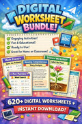 620+Digital Worksheets